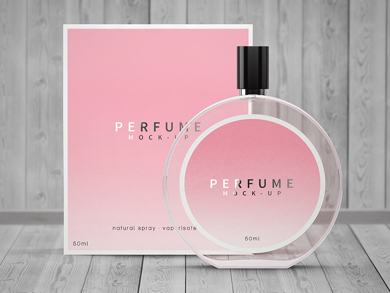 Download Perfume Mock-Up by MassDream Studio on Dribbble