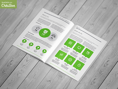 Brochure / Catalog Mock-Up book booklet brochure business catalog cover elegant flyer folder magazine mock mockup