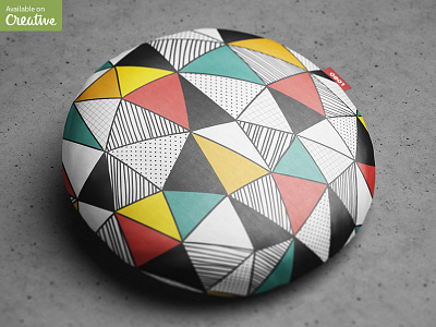 Round Pillow Mock-Up