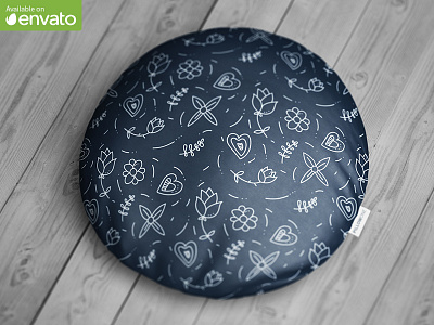 Round Pillow Mock-Up