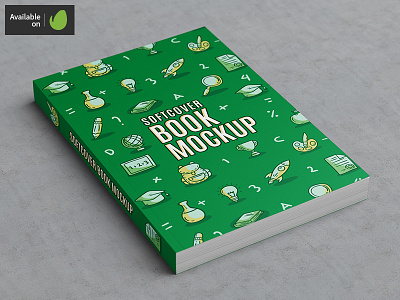 Softcover Book Mock-Up