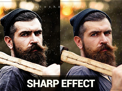 Sharp Effect Photoshop Action