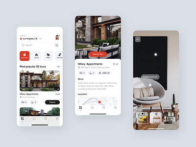 Real estate 3d tours app