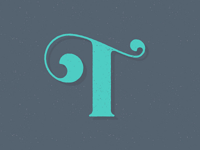 T lettering t type typography