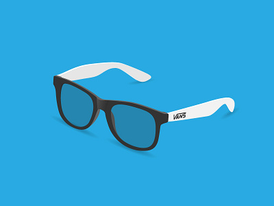 30 Minute Challenge: Sunglasses 30 minute challenge illustration sunglasses vans vector