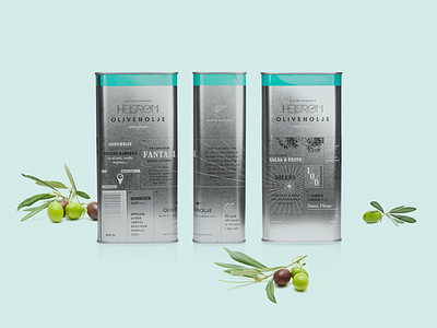 Olive oil packaging for master chef Hellstrøm