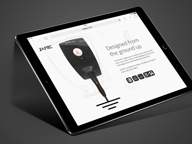 Zaptec website charger website zaptec