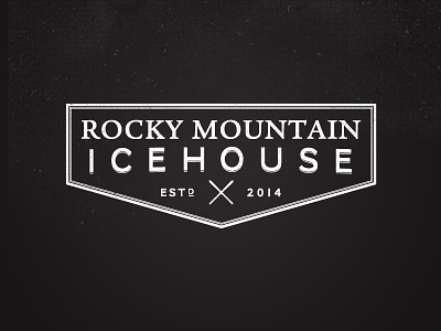 Rocky Mountain Icehouse brand ichouse logo mountain restaurant rocky