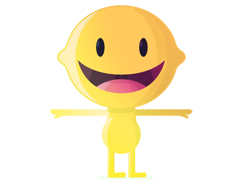 Groovin' animation dancing illustration lemon