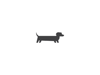 Dachshund dog illustration weiner