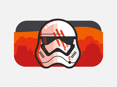 Finn finn illustration star storm trooper wars