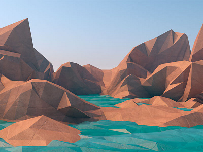 Low Poly Mountains
