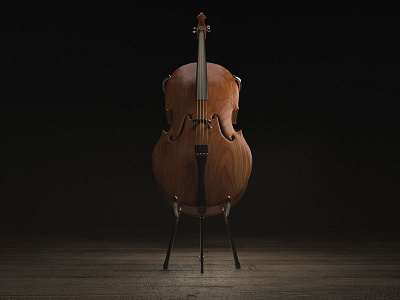 Cello 3d c4d cello cinema 4d maxwell render