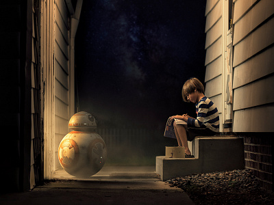BB8 and friend arnold render bb8 c4d c4dtoa composite star wars