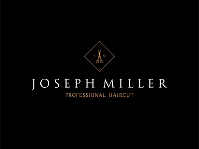 Joseph Miller Professional Haircut hair haircut logo professional scissors