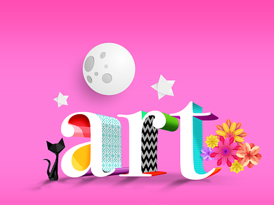 Art art direction branding design digital illustration typography