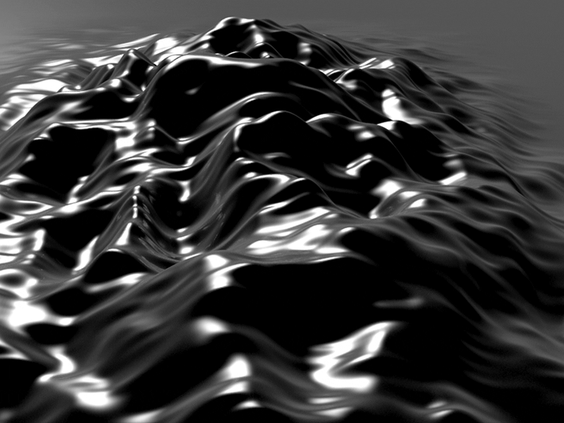 Waves 3d aftereffects animation cinema4d dark experimental gif liquid motion plastic wave