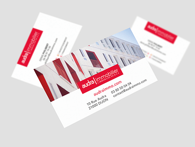 Audra Immobilier branding design france graphic design graphism immobilier logo realestate