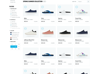 Product Listings Exploration by Benny Lin for Versett on Dribbble