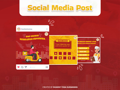 Frozen Food | Social Media Design | Social Media Post