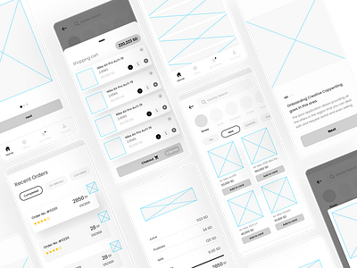 Shoppak.Me Wireframes akasha app arabic arabic design art design design kits ecommers mohammed akasha shoppak store store ui ui ux