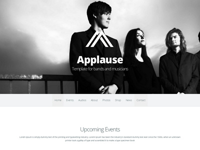 Applause Responsive Bands Template