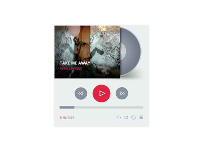 Vinyl Music Player With Playlist - Free PSD audio player free psd mp3 music music player playlist plugin psd vinyl wordpress audio player