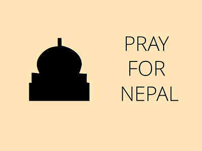 Pray For Nepal art design help human nepal nepalearthquake poster pray prayfornepal strong