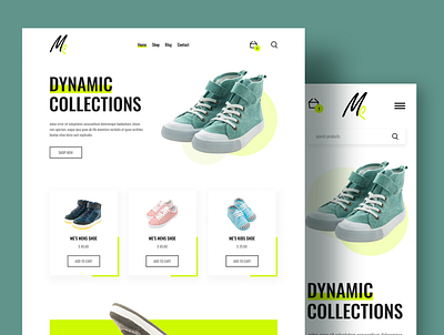 ME Casual Shoe Store Website Concept Design adobe illustrator adobe photoshop adobe photoshop cc branding design figma graphic graphic design illustration inspiration logo ui uidesign uidesigner uiux ux