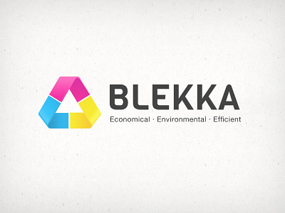 Blekka Logo Design logo design luminus media