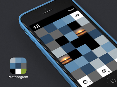 Matchagram is now live! app app store game icon instagram ios 7 iphone memory match score timer