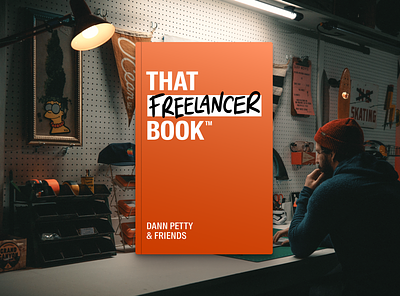 I wrote a book about freelancing! book book cover course freelance freelancer handwriting home page homepage landing page website