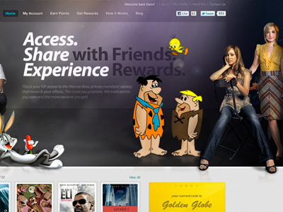massive feature header with awesome ppl gui header homepage photo manipulation website