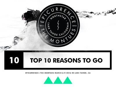 Top 10 Reasons to attend The Montues