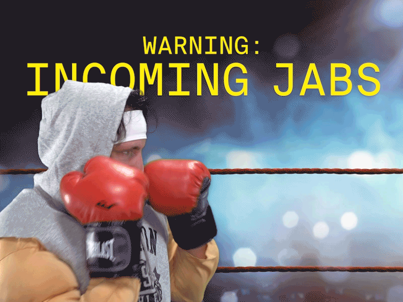 Dribbble jabs