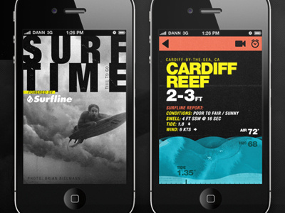 Surftime dribbble