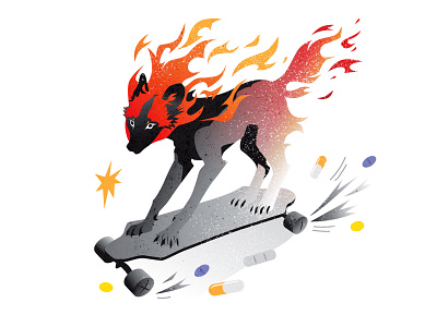 FIREDOG ON PILLS