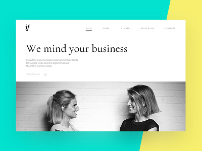 Media Relations Agency design interface media ui ux website