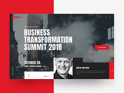 BTSummit 2018 design interface layout portugal summit ui ux web webdesign