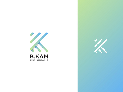BKAM Logo bayer branding health hospital identity logo logotype type