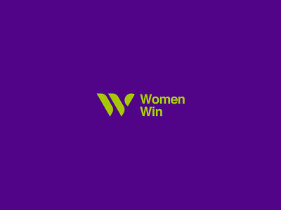 Women Win - Logo brand branding design icon identity logo win women