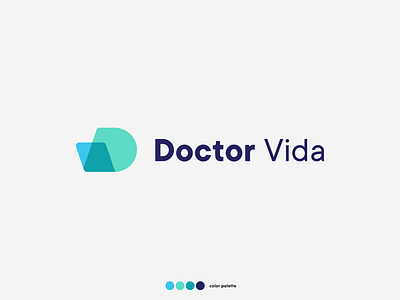 Doctor Vida branding design doctor identity logo pharma portugal type typography