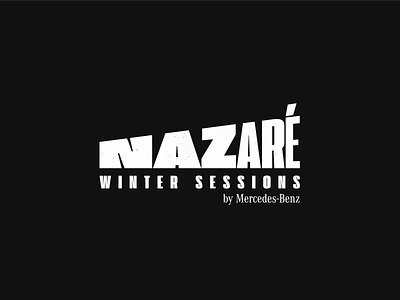 Nazaré Winter Sessions bigwaves brand design logo mercedes-benz nazare portugal sessions surf type winter