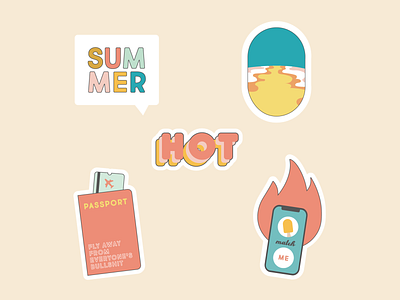 Summer Stickers