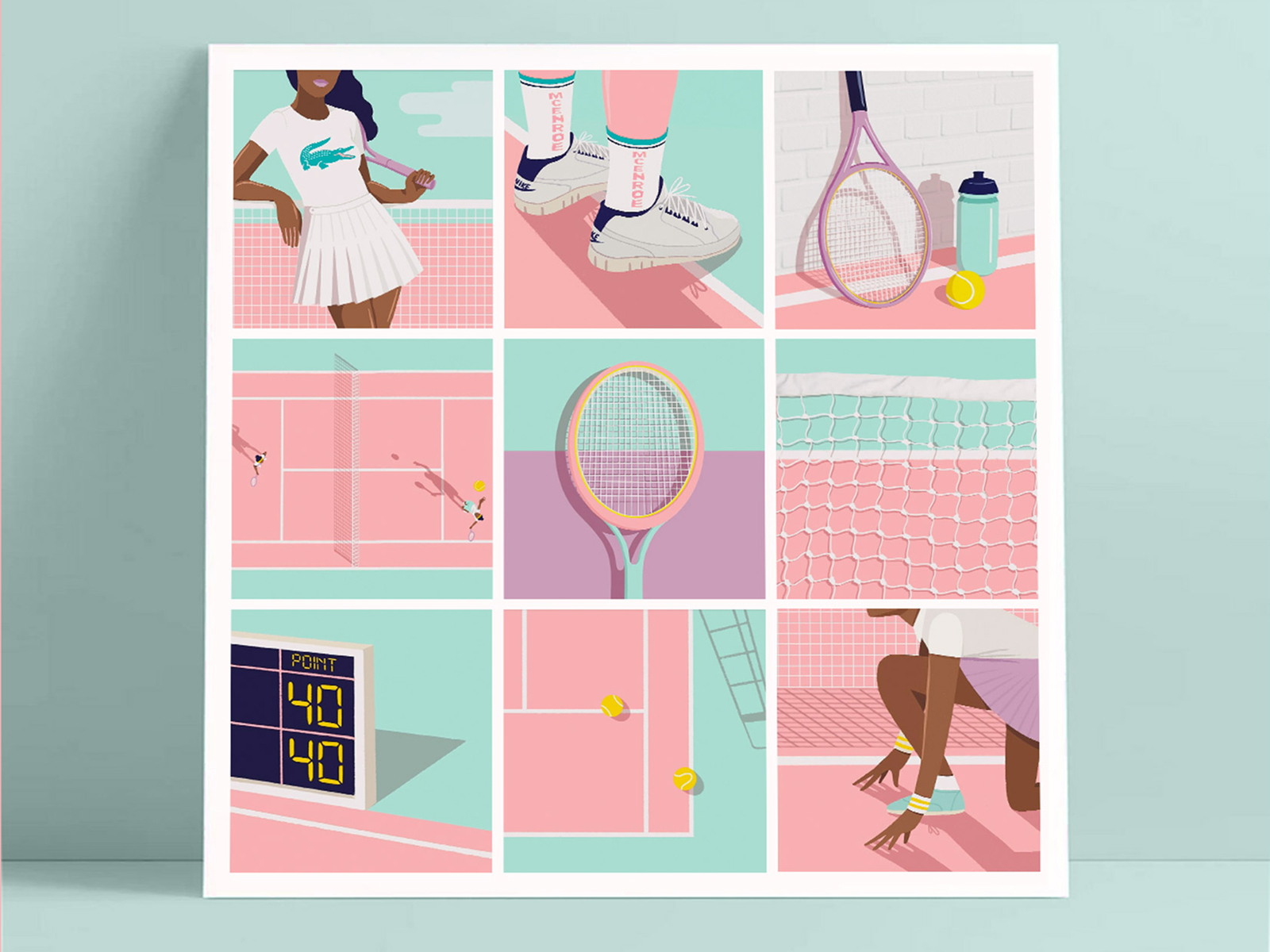 the-alphabet-of-tennis-by-mijke-coebergh-on-dribbble