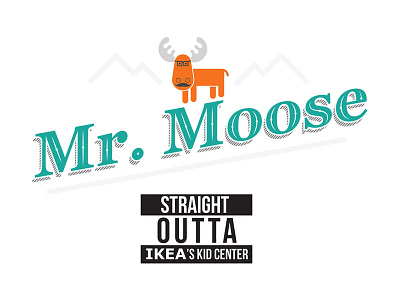 Mr. Moose doll ikea moose plush toy