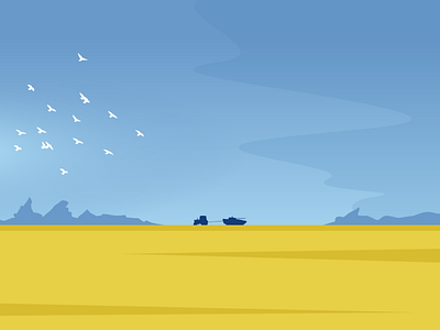 Ukraine Tractor pulling tank by Md Said on Dribbble