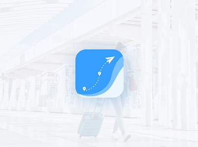 Day 5: App Icon Daily UI Challenge. app appicon design graphic design icon logo travel app ui uiux userexperience userinterface ux website