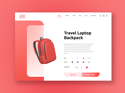 Day 12: Single Product Page Daily UI Challenge. landing page ui