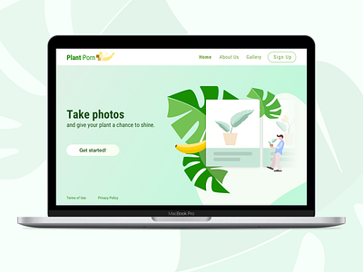 PlantPorn daily ui